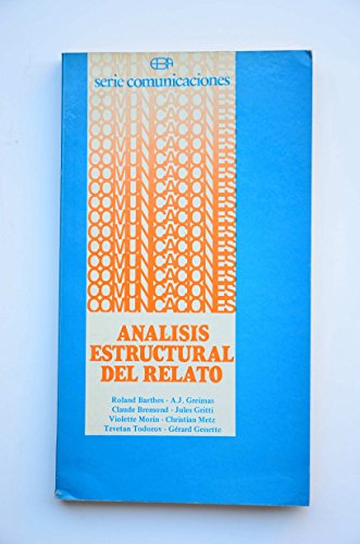 9788485989027: Analisis estructural del relato