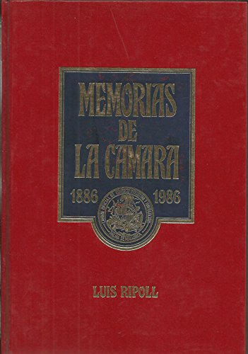 Imagen de archivo de Memorias De La Camara 1886-1986 a la venta por PONCE A TIME BOOKS