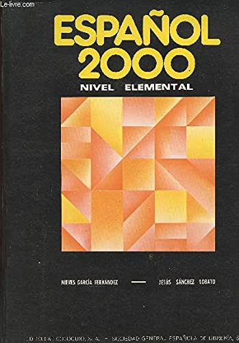 Imagen de archivo de Espaol 2000 elemental alumno a la venta por BookHolders