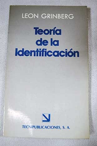 9788486104047: Teoria de la identificacion