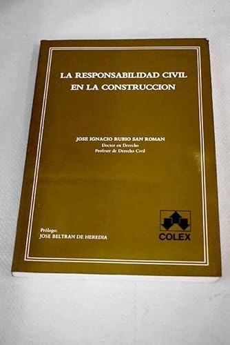 Stock image for La responsabilidad civil en la construccin for sale by Tik Books ME