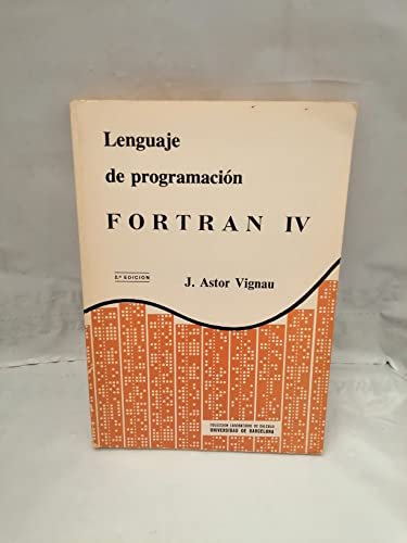 Imagen de archivo de Lenguaje de Programacin Fortran Iv a la venta por Hamelyn