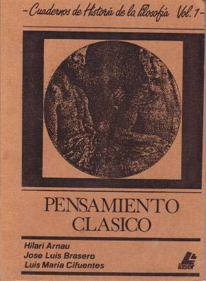 Stock image for PENSAMIENTO CLASICO. for sale by Llibres de Companyia