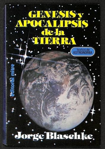 Beispielbild fr Gnesis y Apocalipsis de la Tierra zum Verkauf von Hamelyn