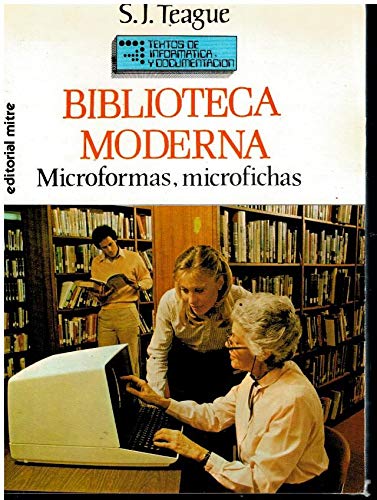 Imagen de archivo de Biblioteca moderna. Microformas, microfichas a la venta por Almacen de los Libros Olvidados