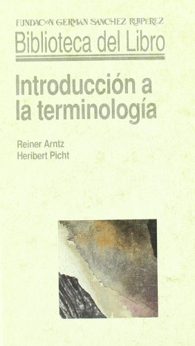 Imagen de archivo de Introduccion a la terminologia a la venta por Iridium_Books