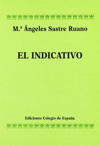 Stock image for Indicativo, El for sale by Hilando Libros