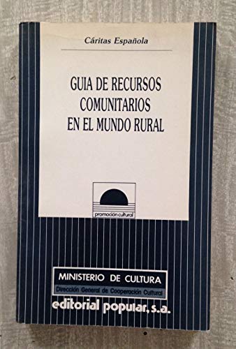 Imagen de archivo de Guia de recursos comunitarios en el mundo rural a la venta por medimops