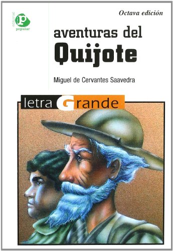 9788486524562: Aventuras del Quijote (Letra grande)