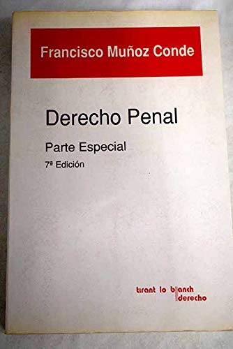 Beispielbild fr Derecho penal: parte especial zum Verkauf von VANLIBER