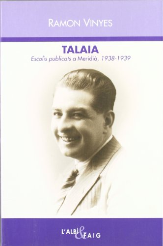 Imagen de archivo de Talaia a la venta por AG Library