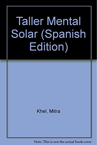 Stock image for TALLER MENTAL SOLAR for sale by Hilando Libros