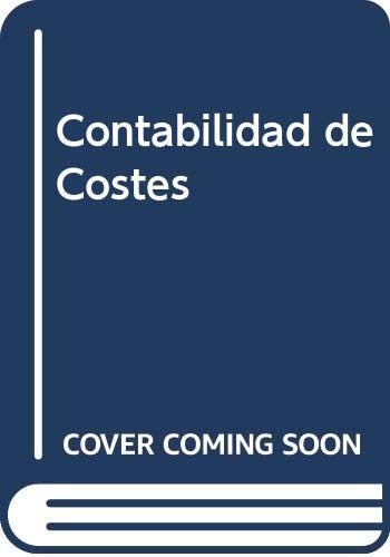 Stock image for Contabilidad de Costes for sale by Hamelyn