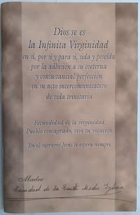 Beispielbild fr Dios Se Es la Infinita Virginidad;fecundidad de la Virginidad; Pueblo Consagrado, Vive Tu Vocacion zum Verkauf von Hamelyn
