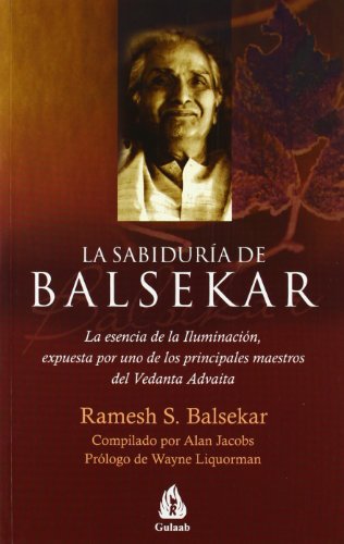 Imagen de archivo de Sabiduria de balsekar, la a la venta por Iridium_Books