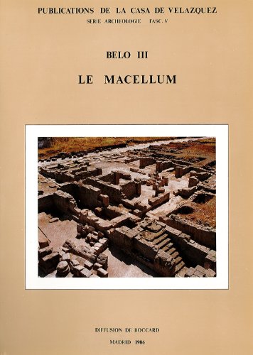 Stock image for BELO III LE MACELLUM for sale by Zilis Select Books