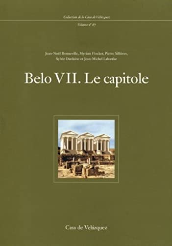 Stock image for BELO VII LE CAPITOLE for sale by Zilis Select Books