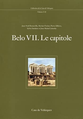 9788486839987: Belo VII: Le capitole