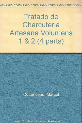 Stock image for Tratado de Charcuteria Artesana Volumens 1 & 2 (4 parts) for sale by Iridium_Books