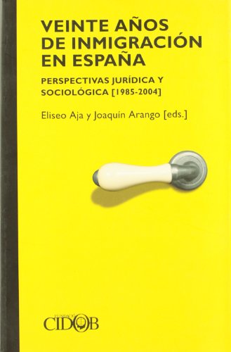Beispielbild fr Veinte aos de inmigracin en Espaa zum Verkauf von LibroUsado CA