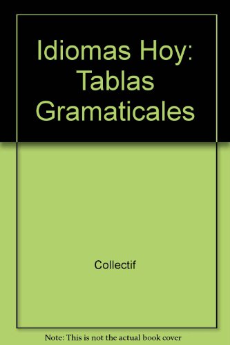 Imagen de archivo de Tablas gramaticales. Espaol Lengua Extranjera. a la venta por La Librera, Iberoamerikan. Buchhandlung