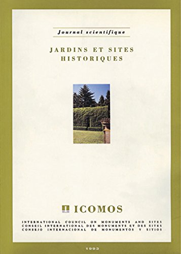 Imagen de archivo de JARDINS ET SITES HISTORIQUES a la venta por Siglo Actual libros