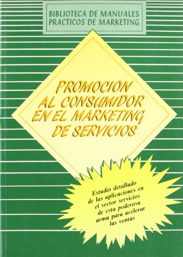 Beispielbild fr Promocin al consumidor en el marketing de servicios zum Verkauf von medimops