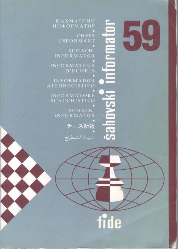 Sahovski Informator 59 (Chess Informant 59)