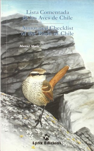 9788487334597: Lista Comentada de las Aves de Chile / Annotated Checklist of the Birds of Chile