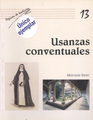 Imagen de archivo de Usanzas conventuales a la venta por Librera Prez Galds