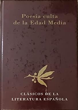 Stock image for Poesia Culta De La Edad Media Clasicos De La Literatura Espanola for sale by Iridium_Books