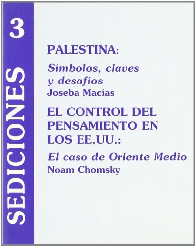 Imagen de archivo de Palestina, el control del pensamiento en los EE.UU.: smbolo a la venta por Iridium_Books