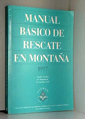 9788487601965: Manual bsico de rescate en montaa