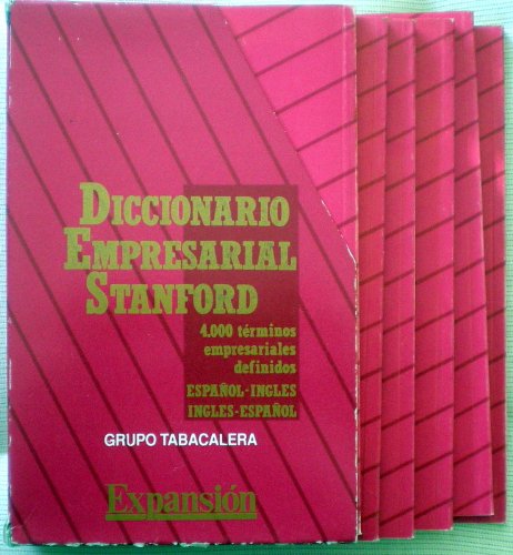 Imagen de archivo de DICCIONARIO EMPRESARIAL STANFORD Español-inglés; English-Spanish - 6 TOMOS a la venta por Librería Diálogo