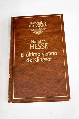 9788487634451: El ltimo verano en Klingsor