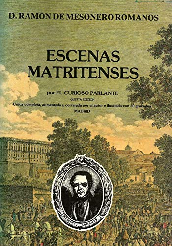 Imagen de archivo de Escenas matritenses a la venta por LibroUsado | TikBooks