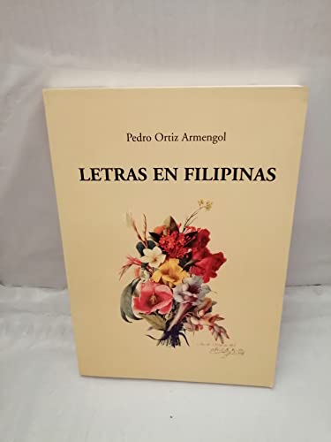 Imagen de archivo de Letras en Filipinas (Spanish Edition) a la venta por Iridium_Books