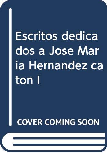 Stock image for Escritos dedicados a Jos Mara Fernndez Catn (Fuentes y Estudios de Historia Leonesa; 100) for sale by MARCIAL PONS LIBRERO