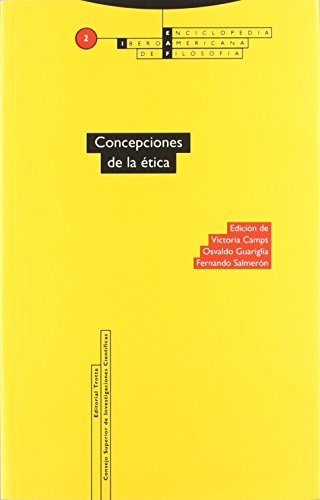 9788487699504: CONCEPCIONES De La Etica: Vol. 02