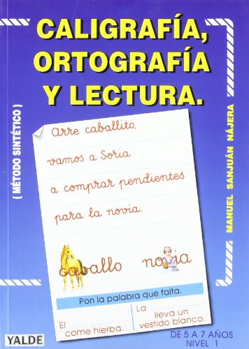 Stock image for Caligrafa, Ortografa, Lectura : Nivel 1 : for sale by Hamelyn