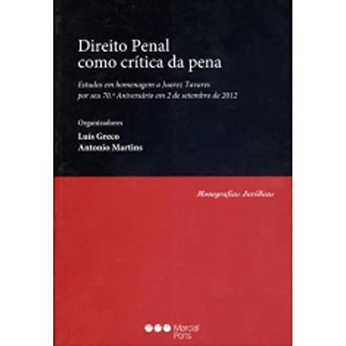 Stock image for Direito Penal Como Critica da Pena for sale by Iridium_Books
