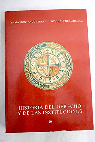 Imagen de archivo de Historia del derecho y de las instituciones I a la venta por LibroUsado  |  Tik Books SO