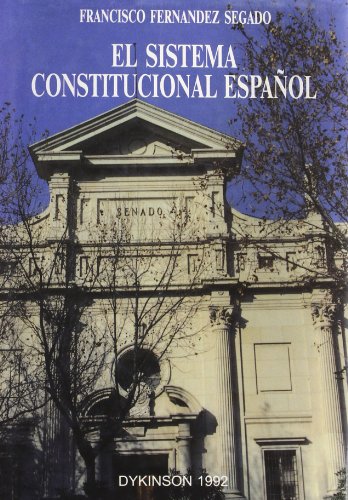 Imagen de archivo de El sistema constitucional espaol a la venta por Librera Prez Galds