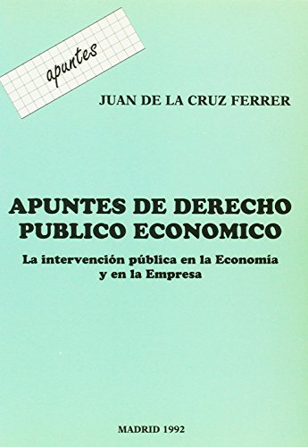 Beispielbild fr Apuntes de Derecho publico economico. zum Verkauf von MARCIAL PONS LIBRERO