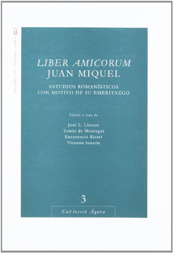 Beispielbild fr Liber Amicorum. Juan Miquel. Estudios Romansticos con motivo de su emeritazgo zum Verkauf von LibroUsado GRAN VA