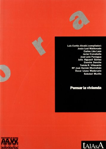 Stock image for Pensar la vivienda / for sale by Puvill Libros