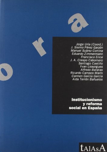 Imagen de archivo de Institucionismo y reforma social en Espaa a la venta por Hilando Libros