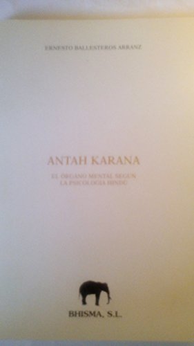 Imagen de archivo de Antah Karana. el Organo Mental Segn la Psicologia Hindu a la venta por Hamelyn