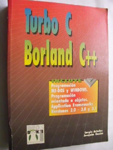 Imagen de archivo de Turbo C Borland C++ a la venta por LibroUsado | TikBooks