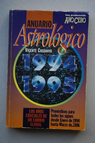 Imagen de archivo de Anuario astrologico : 1994-1995 a la venta por Libros Ramban